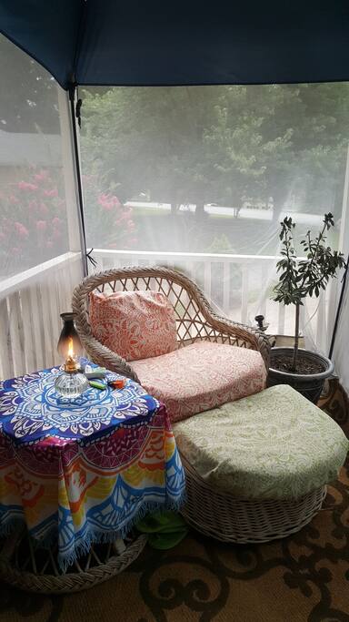 outside porch