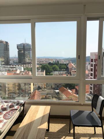 Amoreiras Bel Appart 1 chambre avec garage et vue