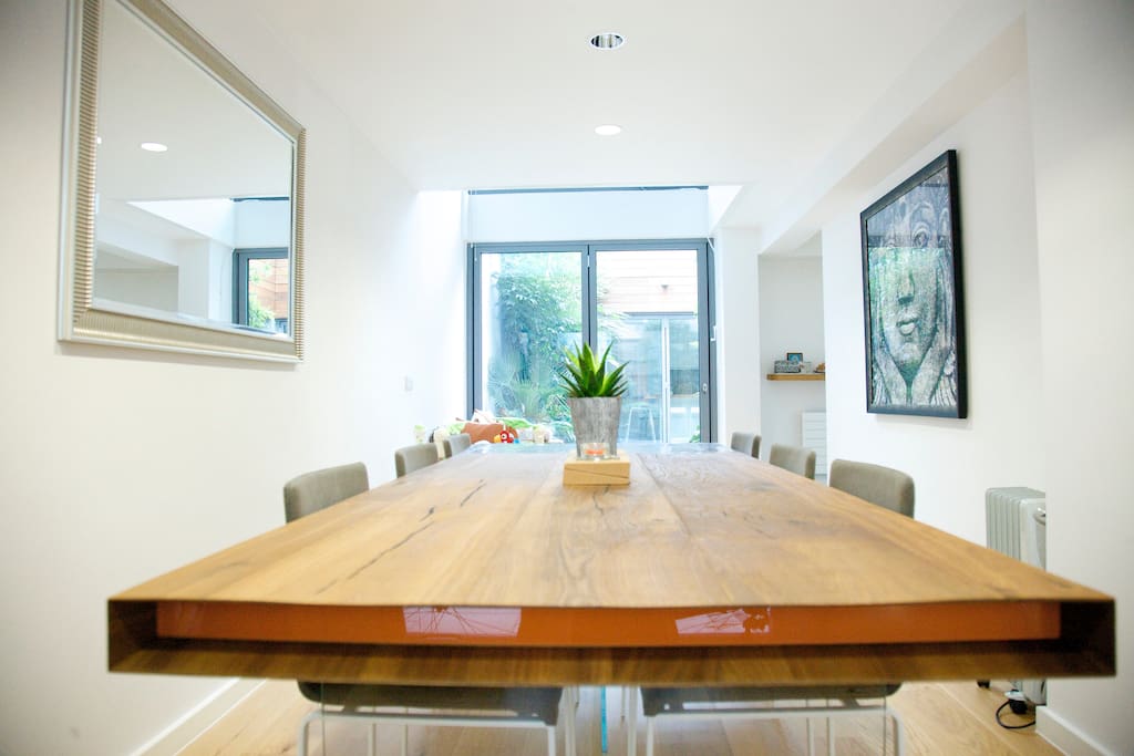 Big dining table
