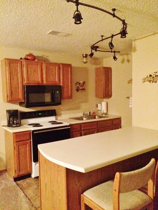 View of the kitchen