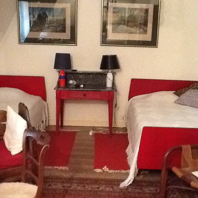 Chambre rouge