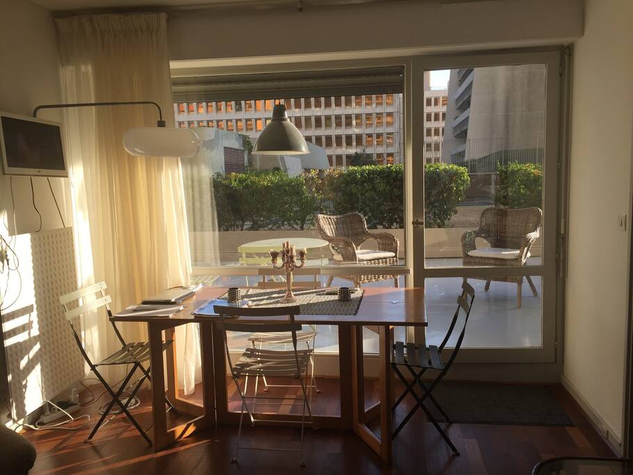 Séjour - salle à manger - terrasse