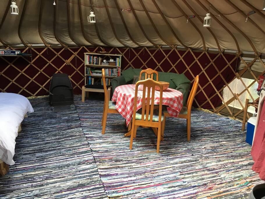 New floor covering . . . from India!