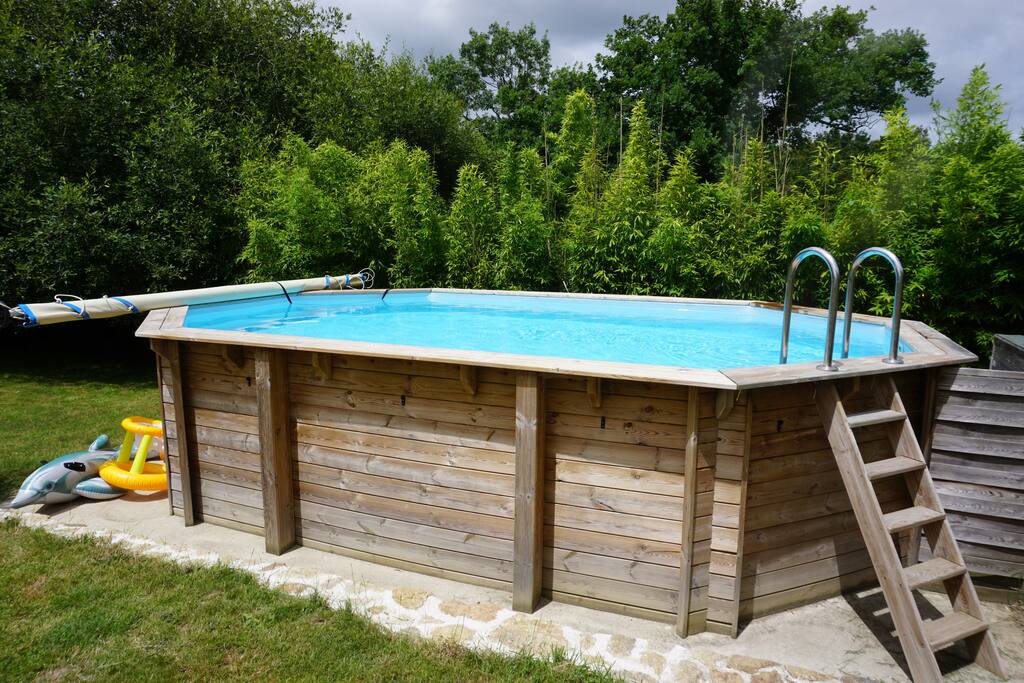 Piscine chauffée 6.5mx4.5m