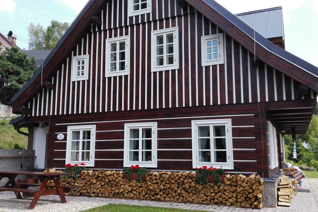 The cottage in summer