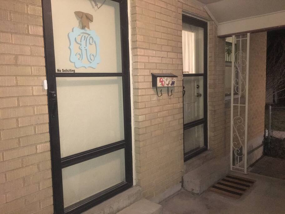 Your own private entrance