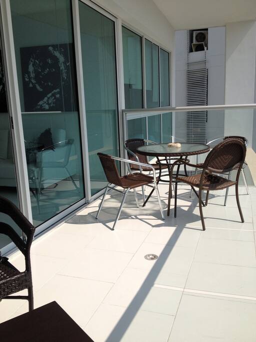 Espectacular terraza con vista a la cienaga