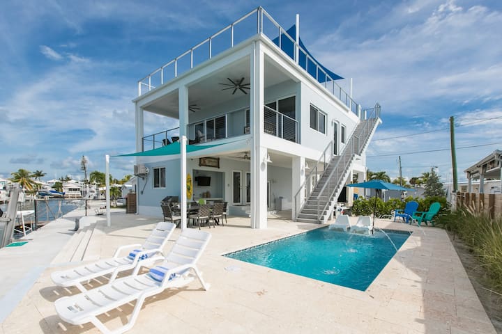 Anglers Terrace, Private heated Pool, Rooftop Ter.