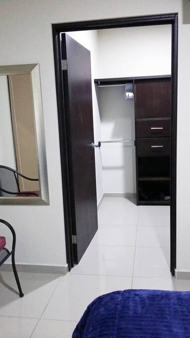 Vestidor privado / Private dressing room