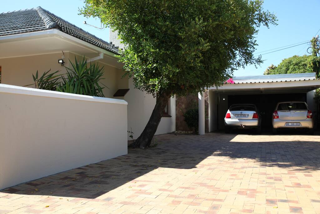 There is space for secure off-street parking on the property.