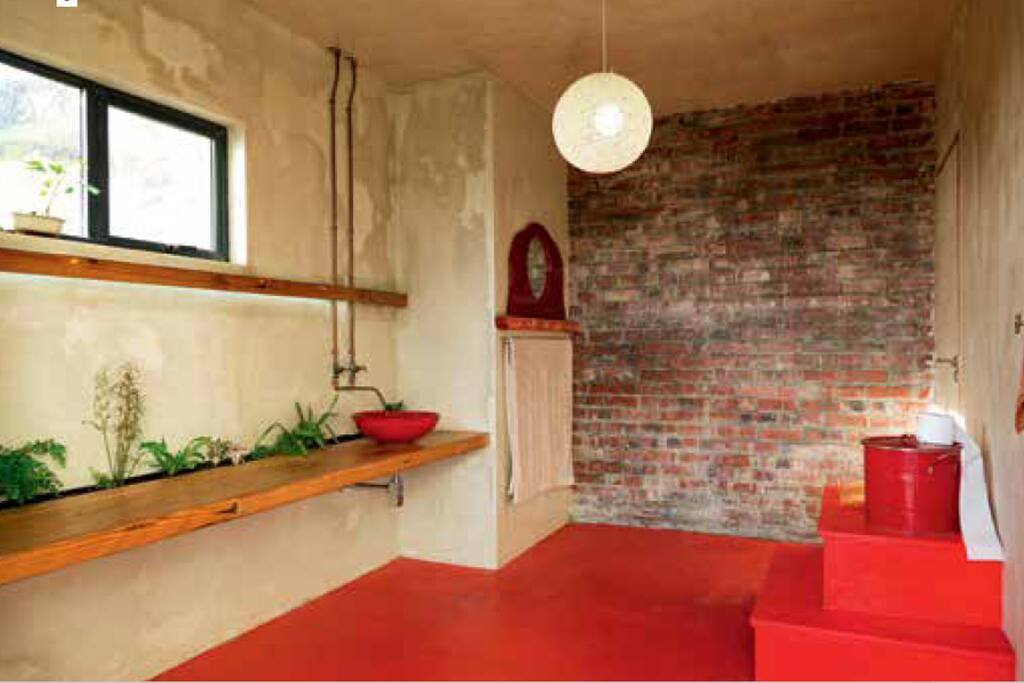 The bathroom