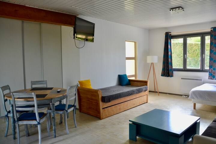 40m2 independent studio near Lyon