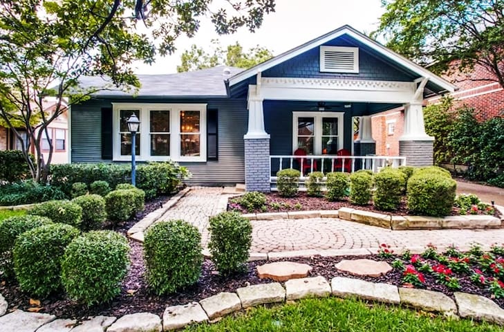 Craftsman Cottage, SMU, Lower Greenville, Lakewood