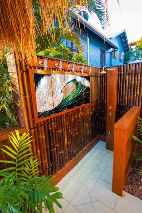 Outdoor shower