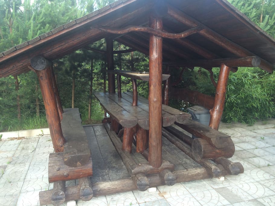 Летняя беседка