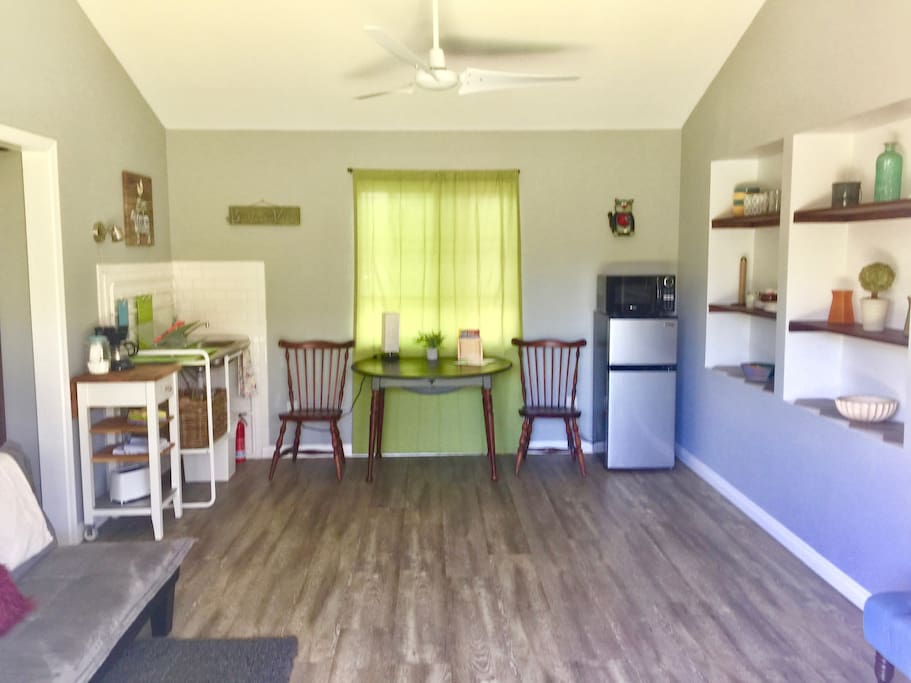 Front Room and Kitchenette