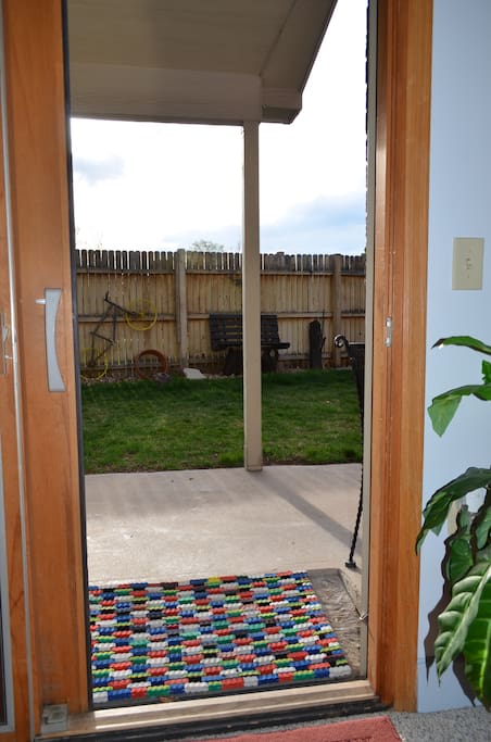 View from entrance