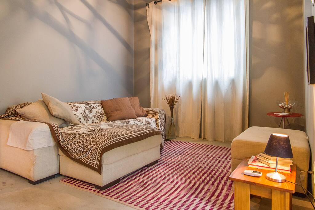 Loft with sofa bed