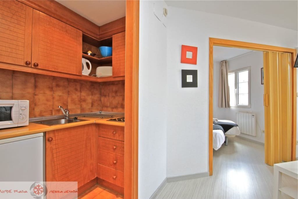 Kitchenette completamente equipado