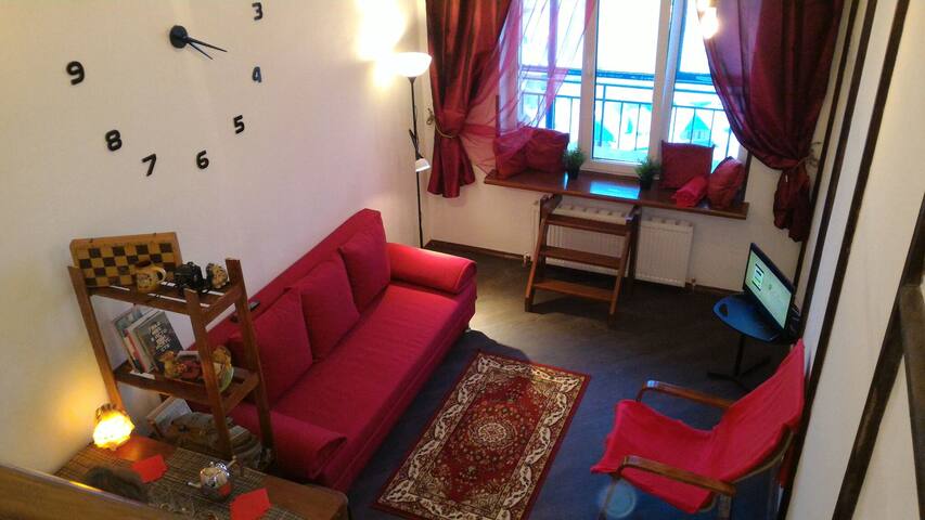 Студия-лофт с панорамным видом на Кремль и город