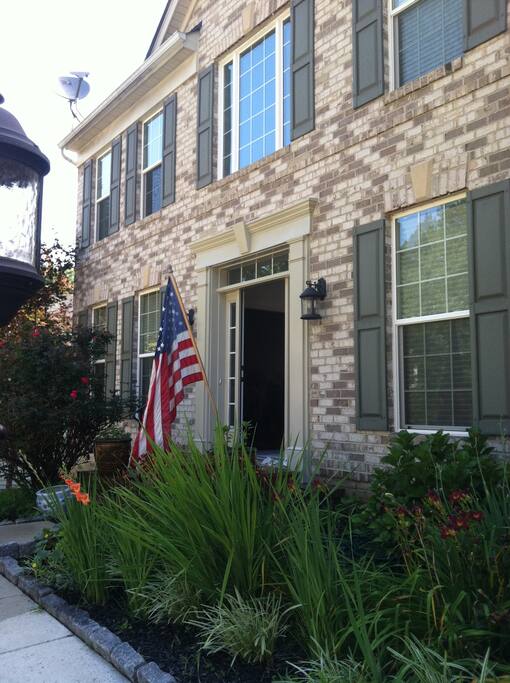 Front of the house