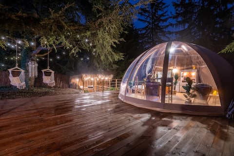 Unusual Romantic Night + Private Nordic Bath