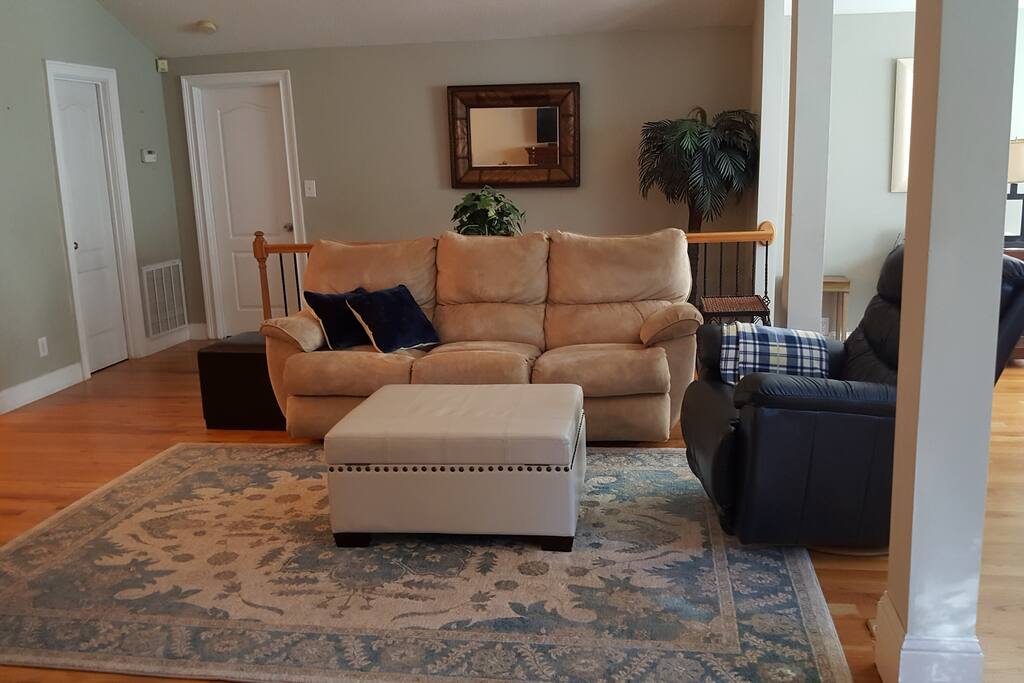 First floor living room.