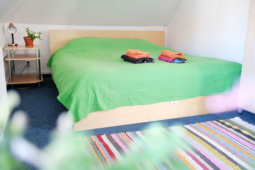 very comfortable double bed awaiting you