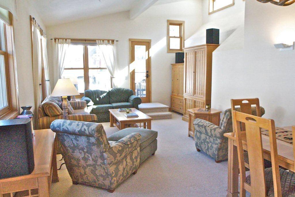 Comfortable seating for eight