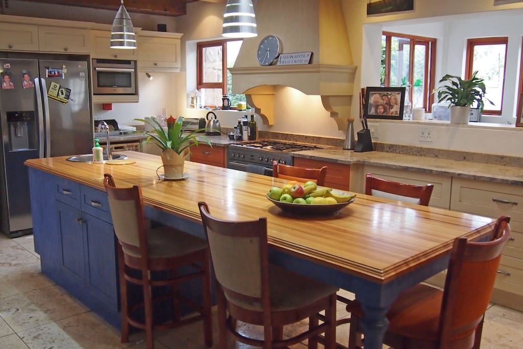 State of the art kitchen with scullery