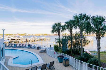Luxury Waterfront Condo + Boat Slip