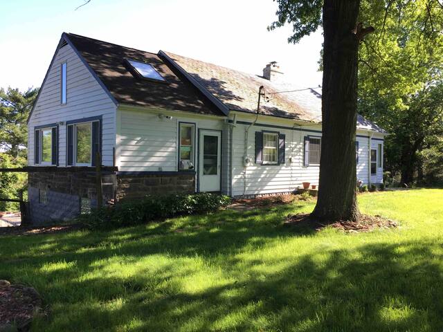 A private bedroom with private bathroom.