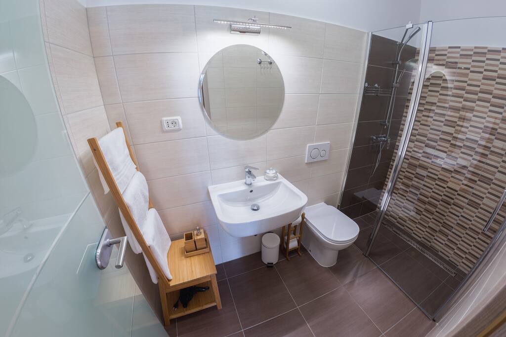 The bathroom