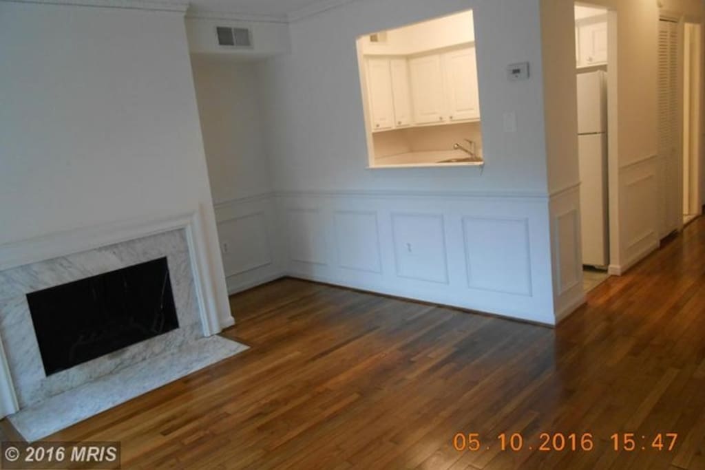 unfurnished view of livingroom. Furnished picture will be made available later.