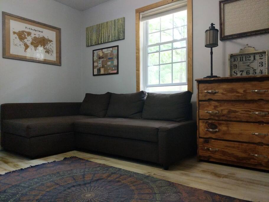 couch by day - bed by night!