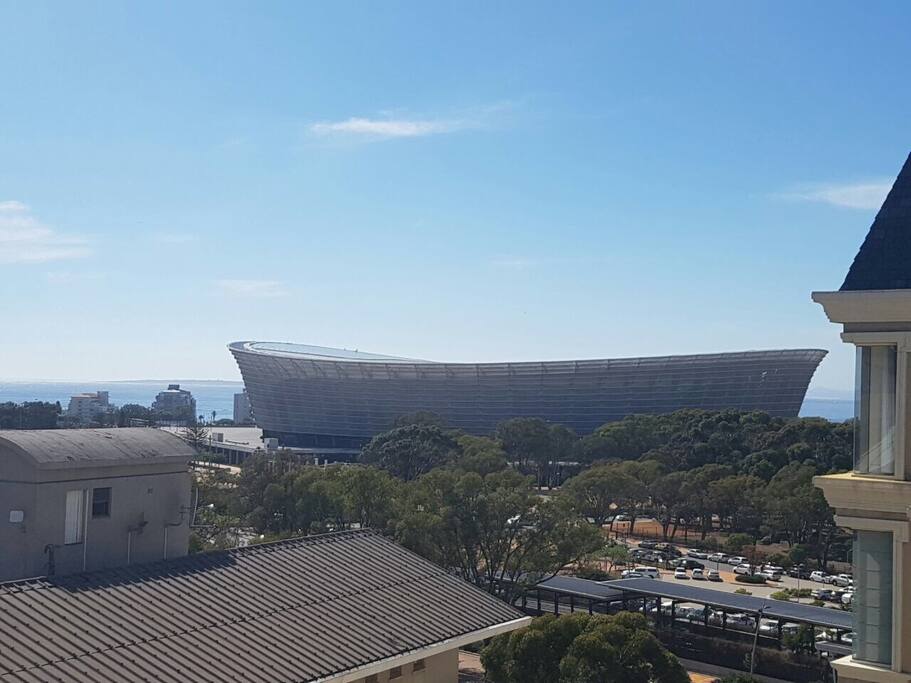 View from balcony to the right