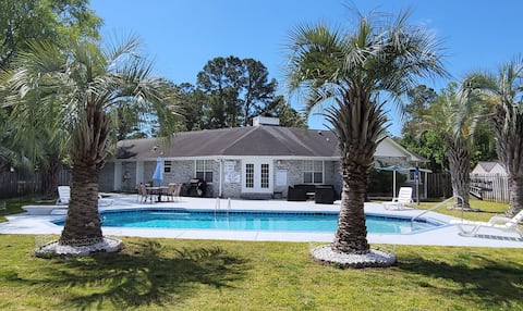Quiet Home Near Beach w/ Private Pool