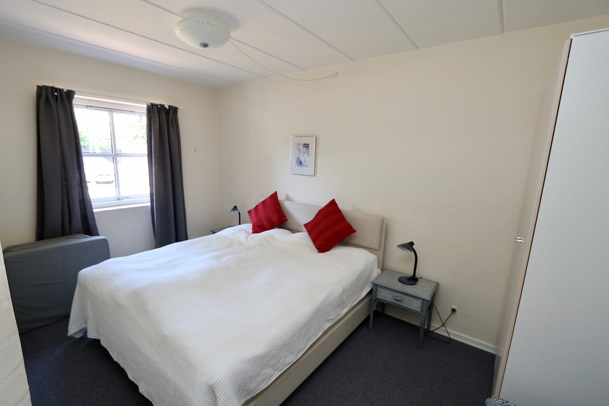 Double bedroom.  2018 Tempur bed