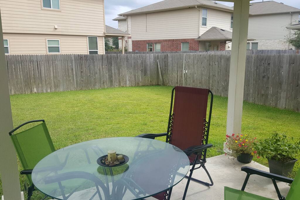 Back Patio