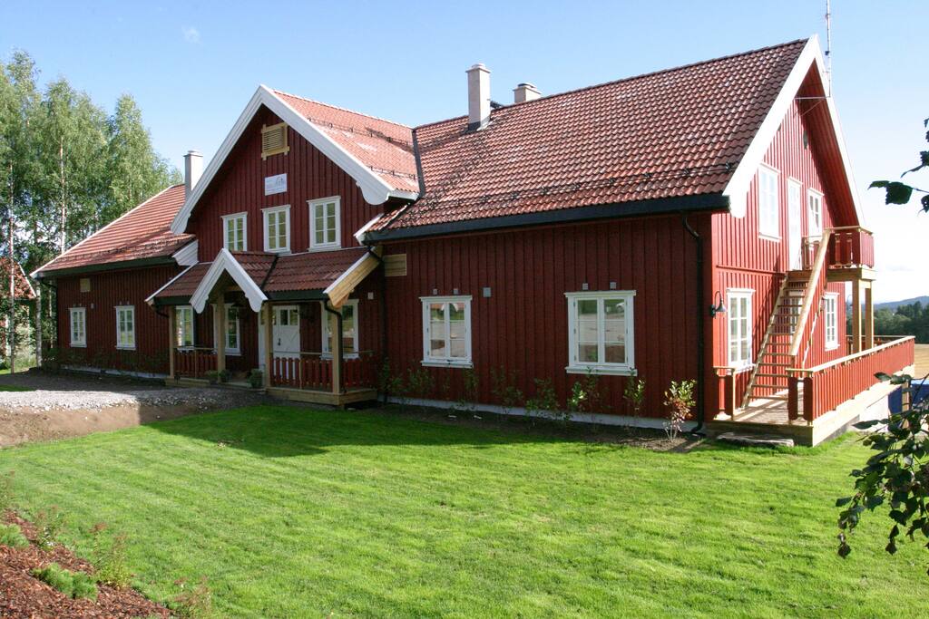 Låven på Opaker Gård