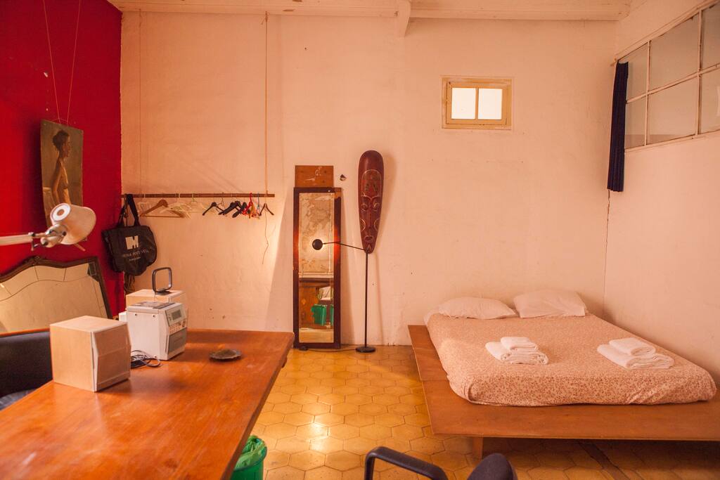 Large and comfortable bed