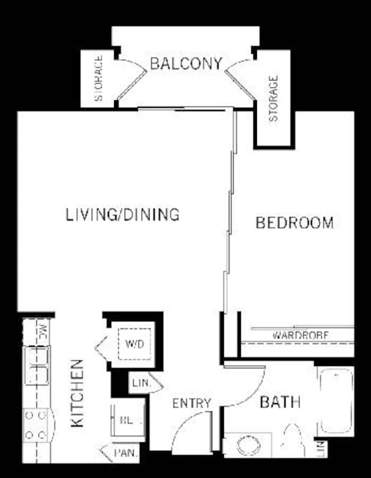 Floorplan / layout of the unit