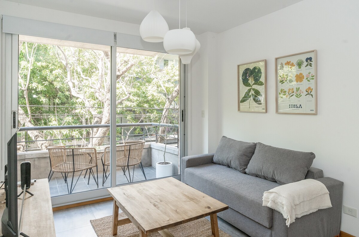 Departamento 1 dormitorio con balcón