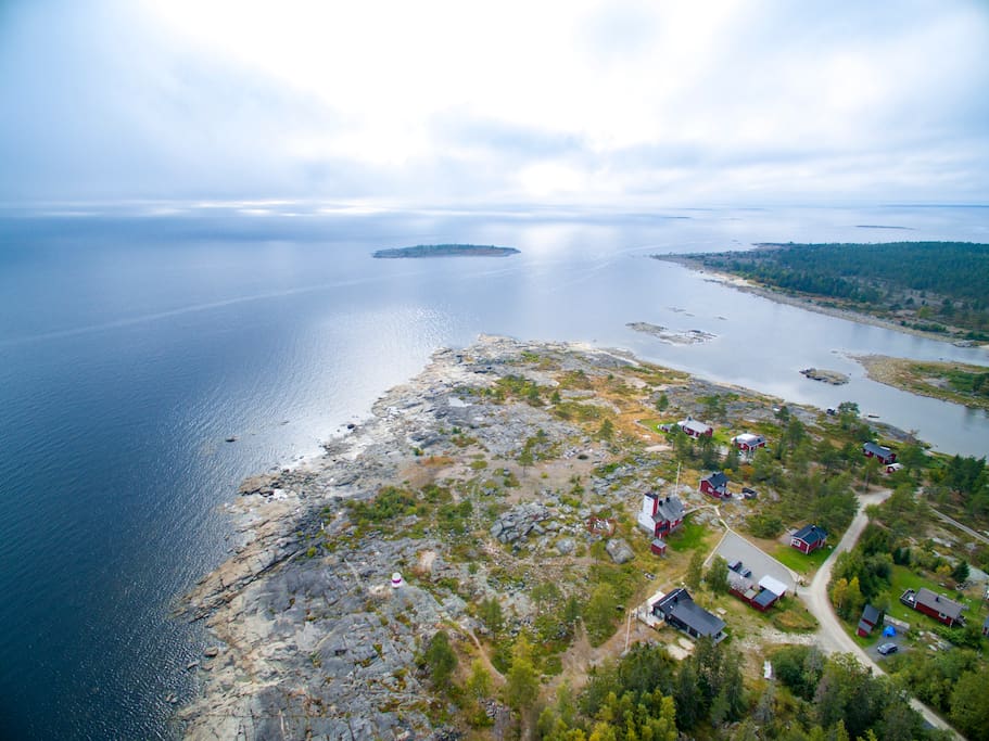Storklubben from above