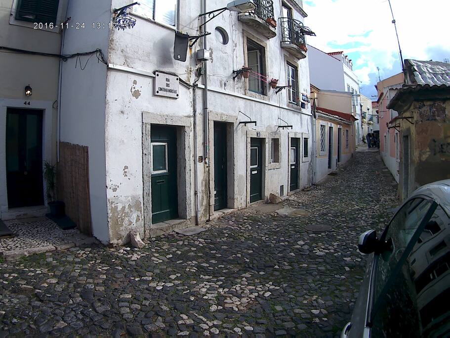 lisbon tipical street
