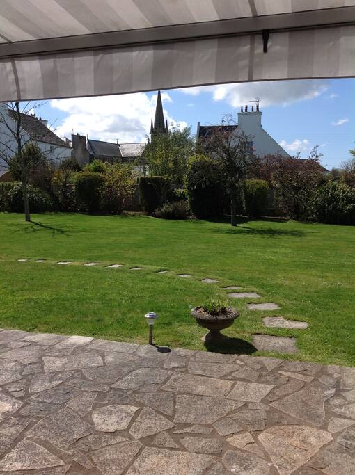vue jardin