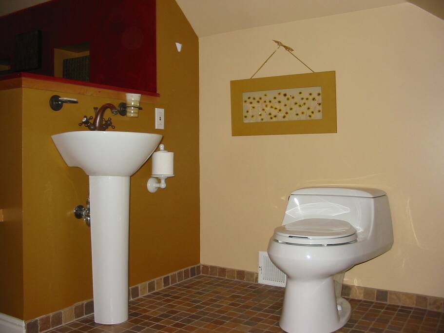 Loft half bath