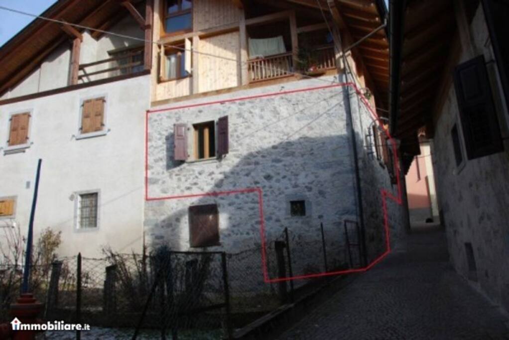 Facciata Ovest dietro