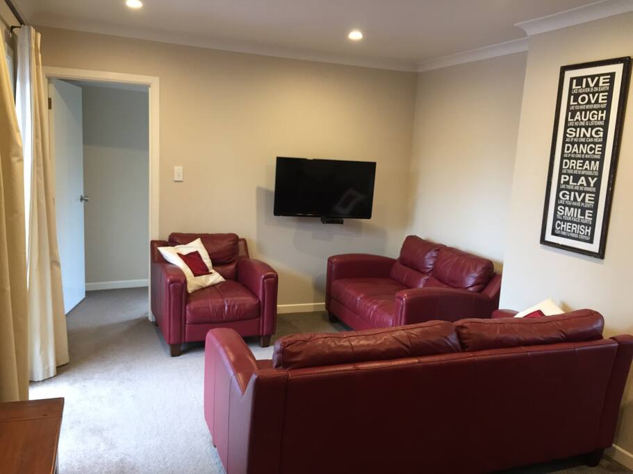 Guest Lounge for private use with freeview TV
