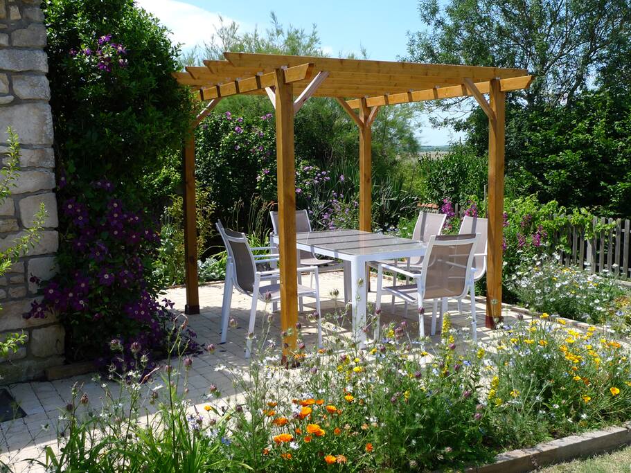 Sunny Terrace At L'Ecurie